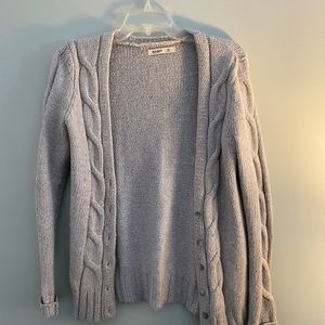 Grey old navy cardigan